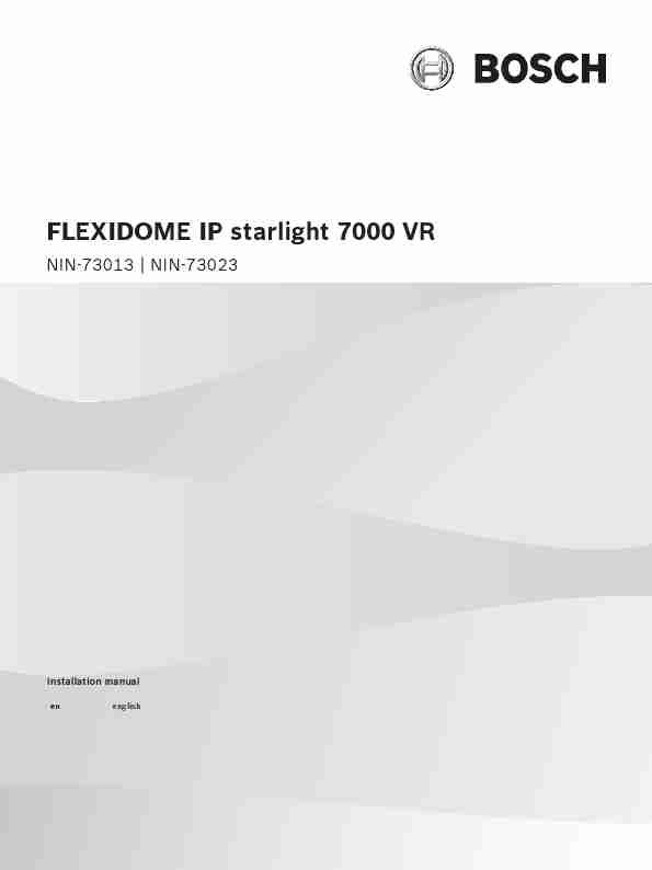 BOSCH FLEXIDOME IP STARLIGHT 7000 VR NIN-73013-page_pdf
